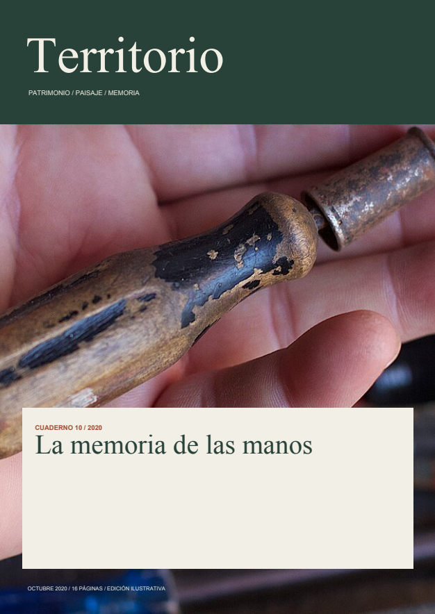 Portada Territorio n.º 10: La memoria de las manos
