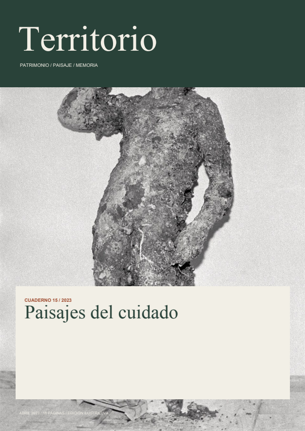 Portada Territorio n.º 15: Paisajes del cuidado
