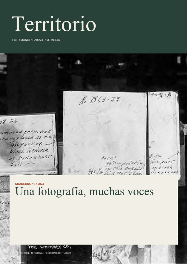 Portada Territorio n.º 18: Una fotografía, muchas voces
