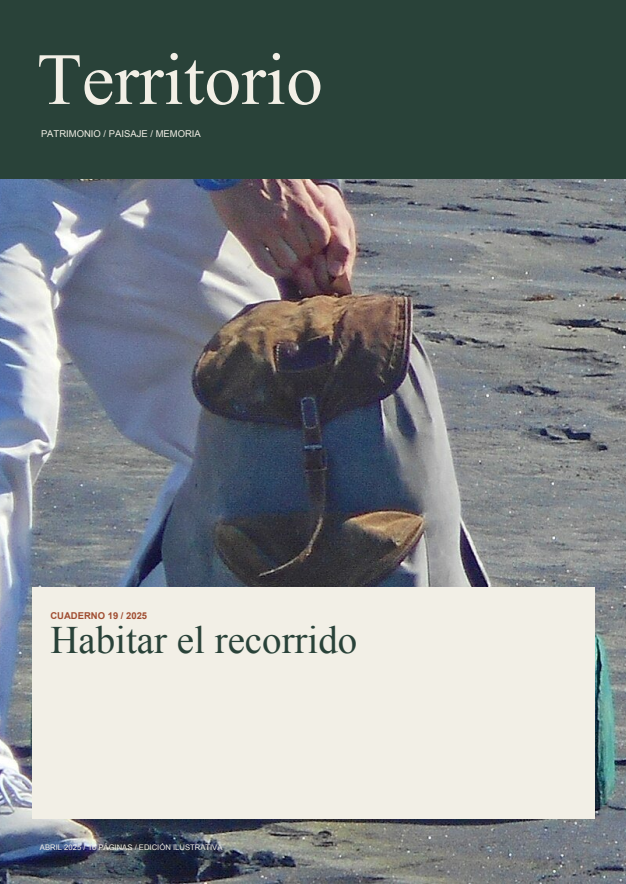 Portada Territorio n.º 19: Habitar el recorrido