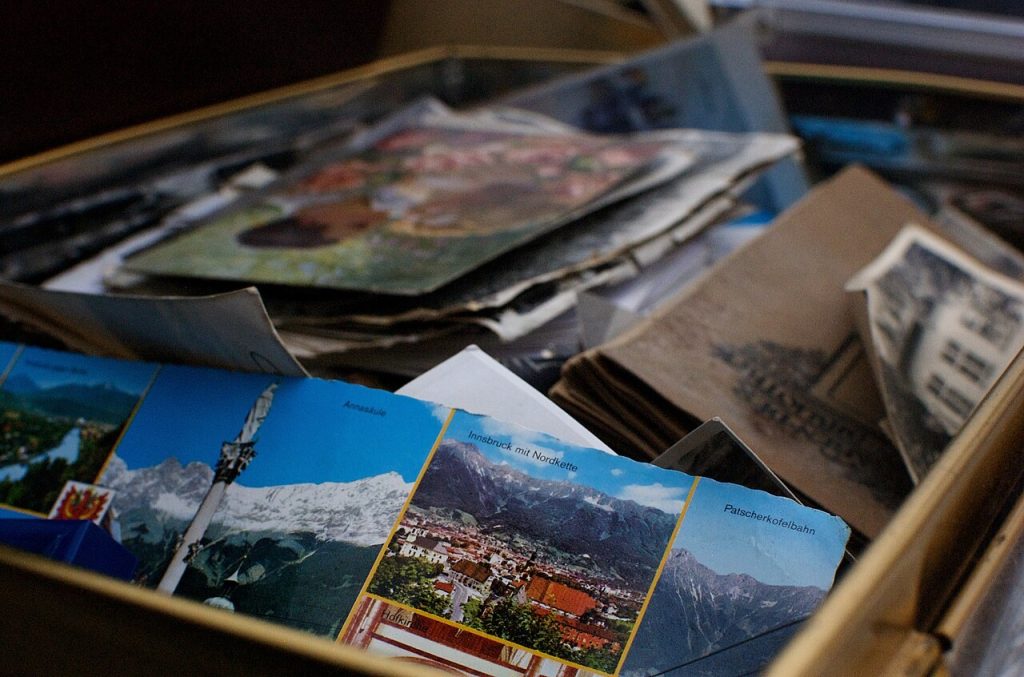 Caja de documentos y papeles