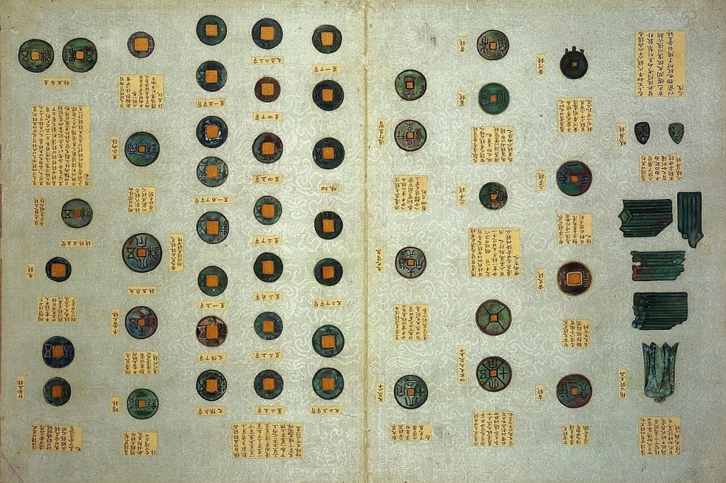Catálogo manuscrito de una colección